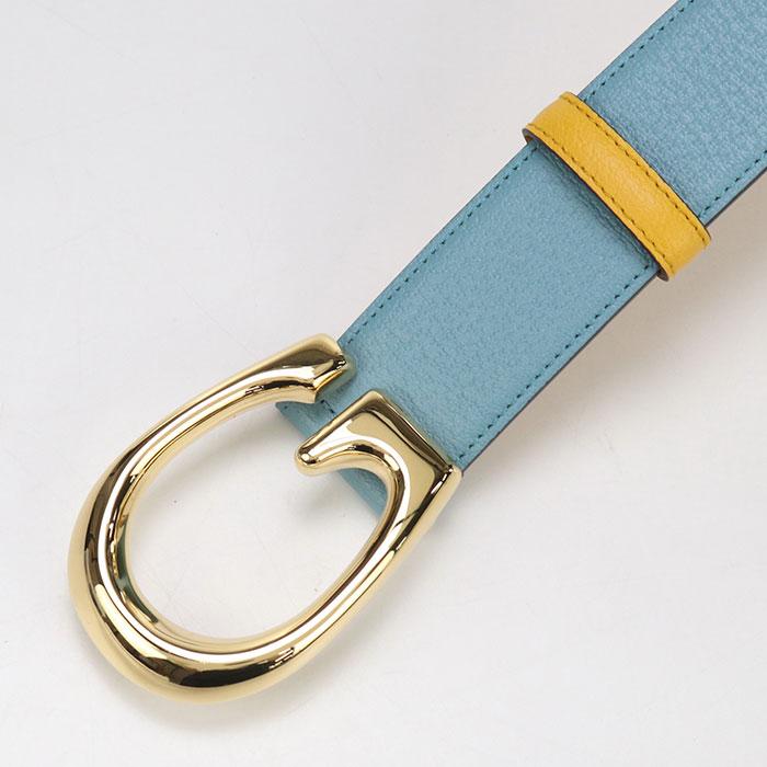 GUCCI（グッチ） 中古・未使用 ベルト 709954 Gバックル バイカラー