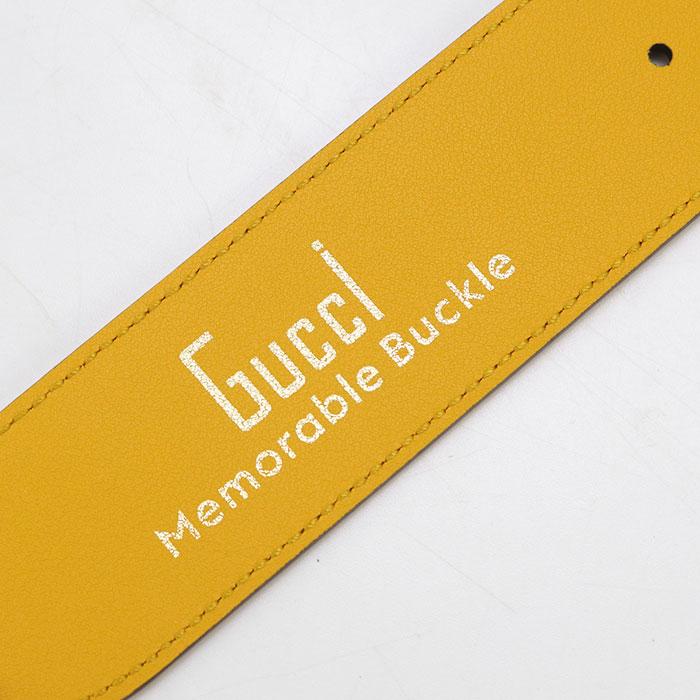GUCCI 中古・未使用 グッチ ベルト 709954 Gバックル バイカラーベルト  