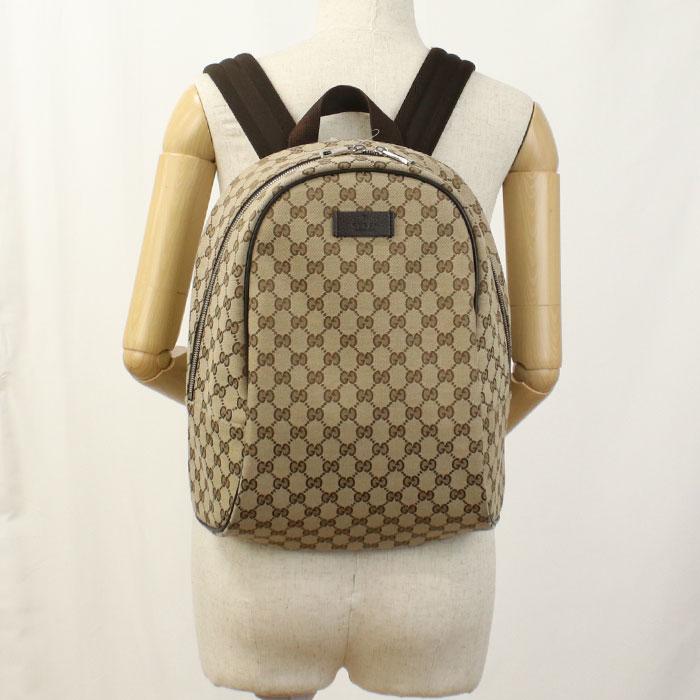 GUCCI（グッチ） 中古良品 リュック 449906 バックパック GGキャンバス