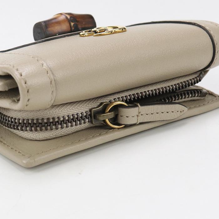 GUCCI 中古美品 グッチ 三折財布 658633 ミディアム ウォレット  