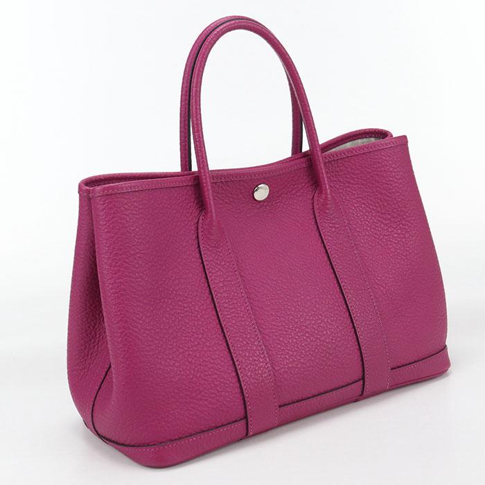 HERMES（エルメス） 中古良品 トートバッグ ガーデンパーティTPM D刻印
