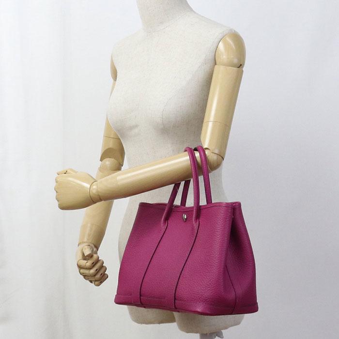 HERMES（エルメス） 中古良品 トートバッグ ガーデンパーティTPM D刻印