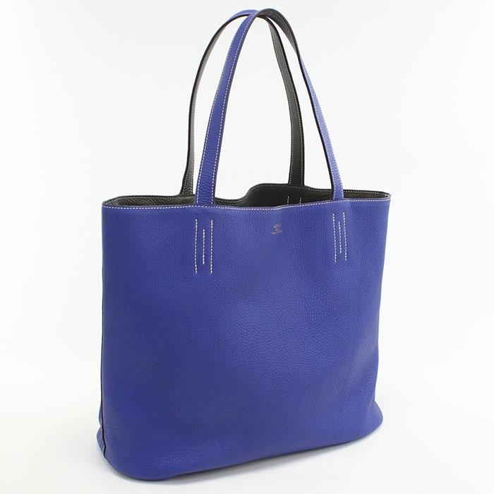 HERMES（エルメス） 中古良品 トートバッグ ドゥブルセンス45 □Q刻印