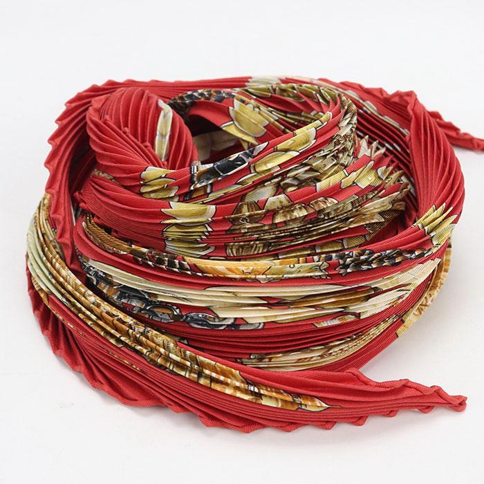 HERMES（エルメス） 中古良品 スカーフ プリーツカレ ユニセックス