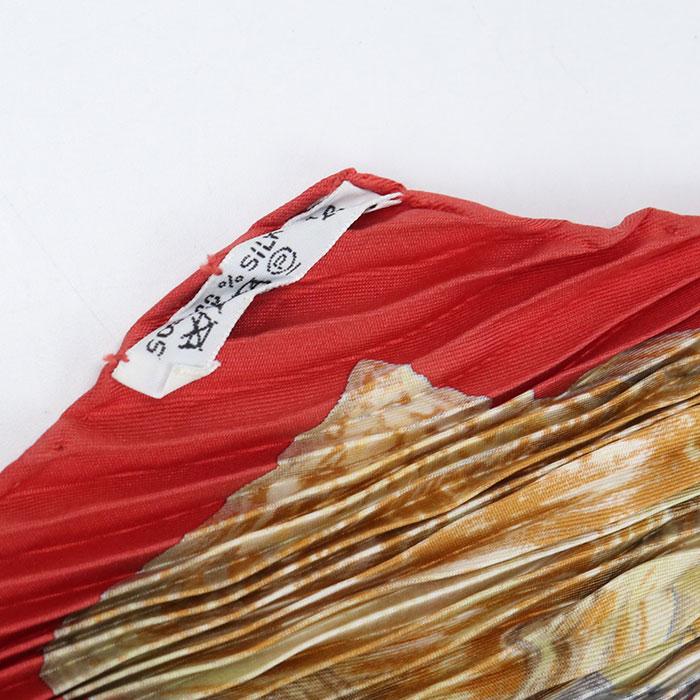 HERMES（エルメス） 中古良品 スカーフ プリーツカレ ユニセックス