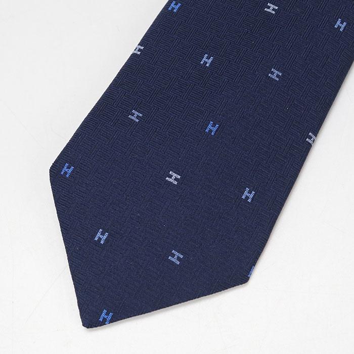 HERMES（エルメス） 中古・未使用 ネクタイ シルク Hロゴ メンズ