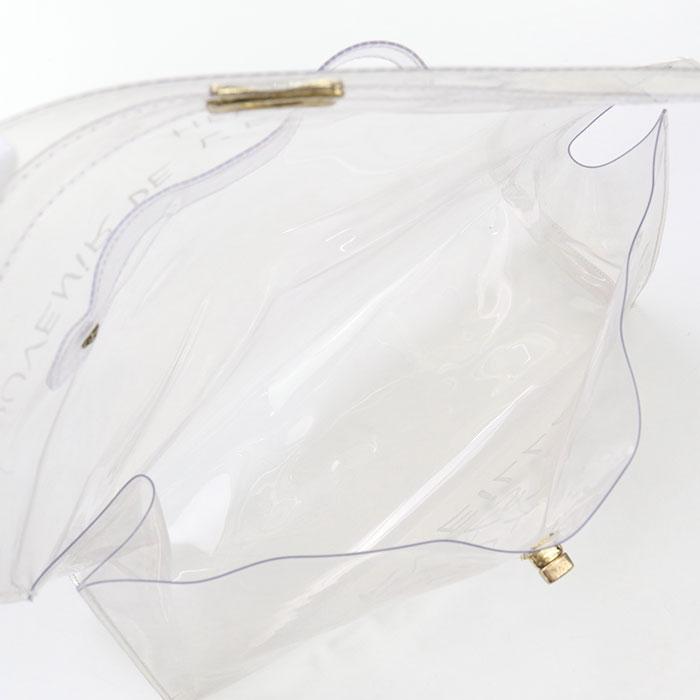 HERMES 中古良品 エルメス ハンドバッグ ビニールケリー レディース  