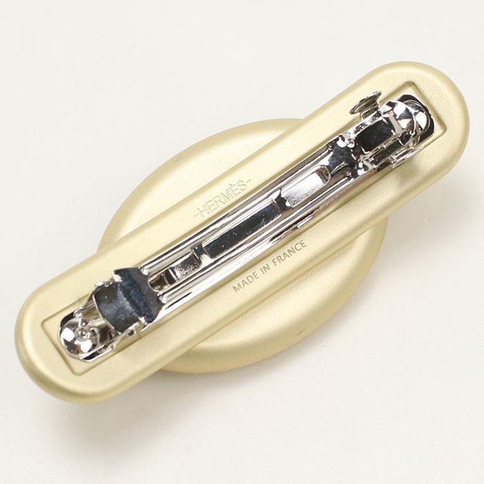 【中古・未使用】HERMES エルメス バレッタ バレッタ PM トリ マイヨン レディース ゴールド HERMES（エルメス） 中古・未使用 バレッタ バレッタ PM トリ マイヨン