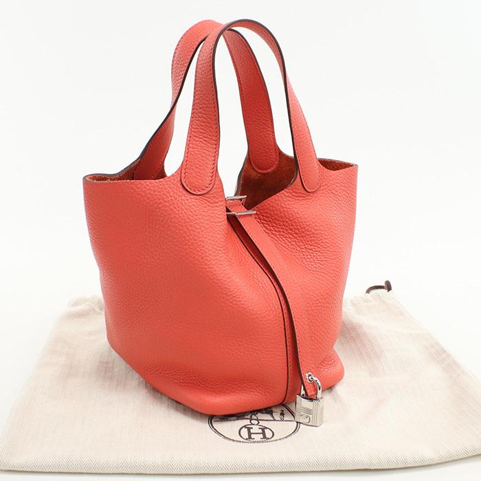 HERMES 中古良品 エルメス ハンドバッグ ピコタンロックPM Z刻印