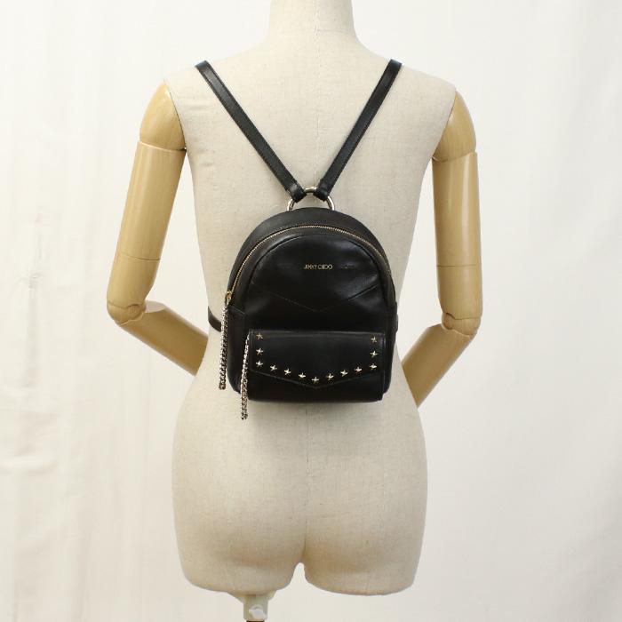 良品】☆JIMMY CHOO☆ジミーチュウ スター スタッズ リュック