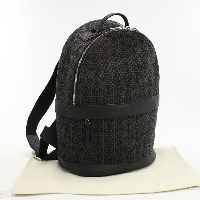 LOEWE（ロエベ） 中古良品 リュック バックパック アナグラム メンズ