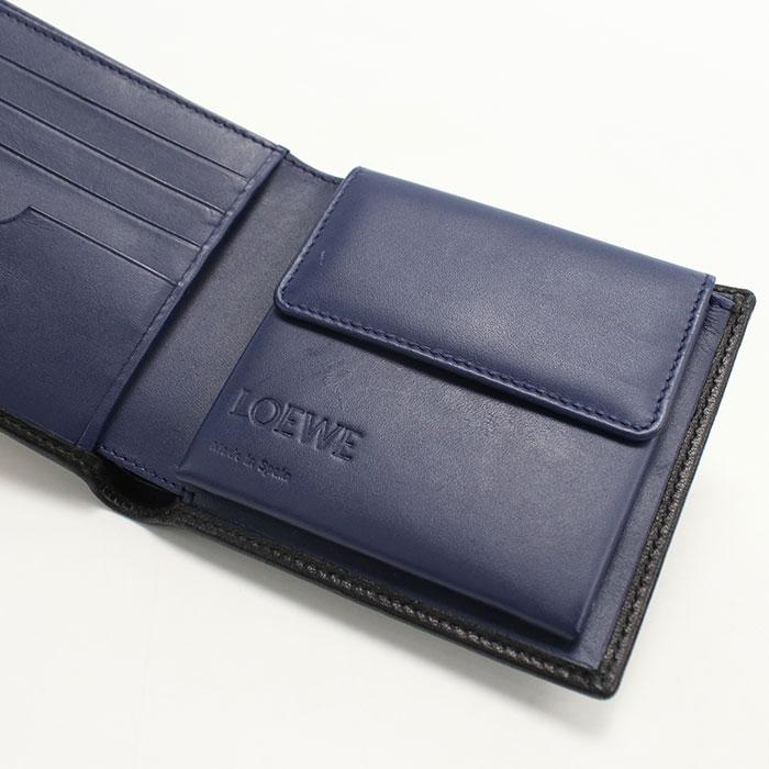 LOEWE（ロエベ） 中古良品 二つ折り財布 バイフォールド コイン