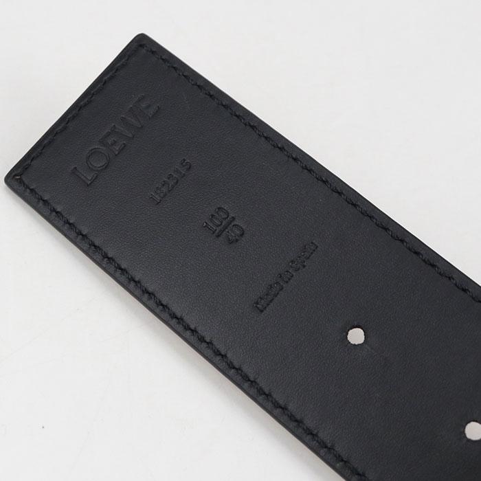 LOEWE ロエベ アナグラム ベルト レザー メンズ [中古] LOEWE（ロエベ） 中古良品 ベルト リバーシブル アナグラム メンズ