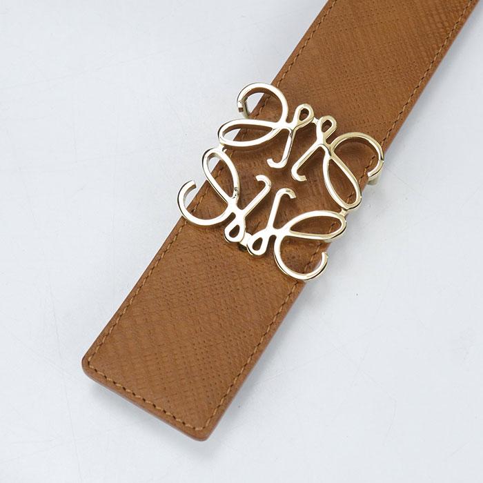 LOEWE（ロエベ） 中古良品 ベルト リバーシブル アナグラム メンズ