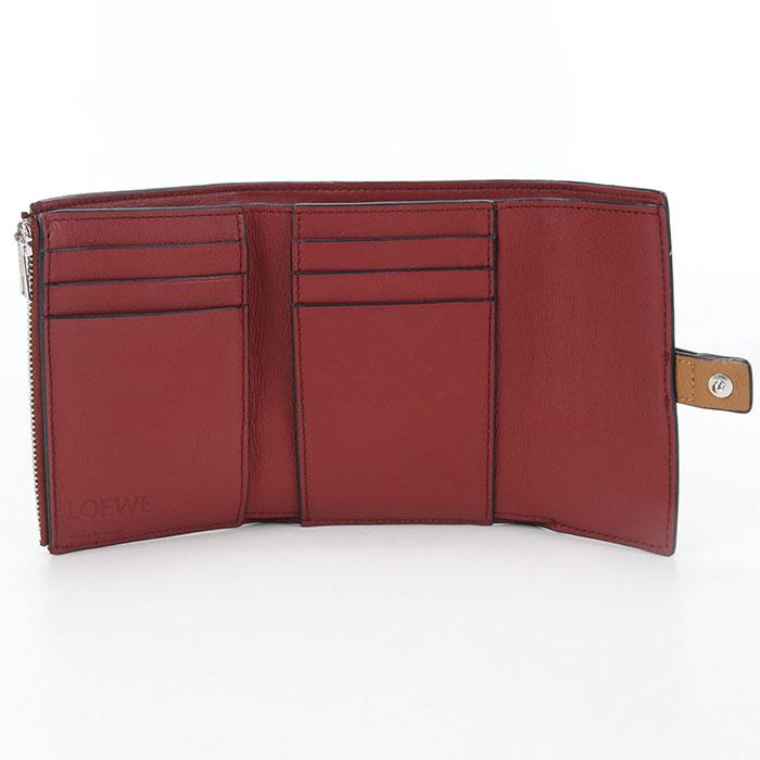 LOEWE（ロエベ） 中古良品 三折財布 バーティカルウォレットスモール