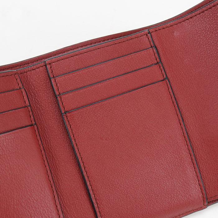 LOEWE（ロエベ） 中古良品 三折財布 バーティカルウォレットスモール