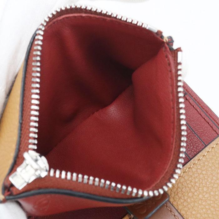 LOEWE（ロエベ） 中古良品 三折財布 バーティカルウォレットスモール