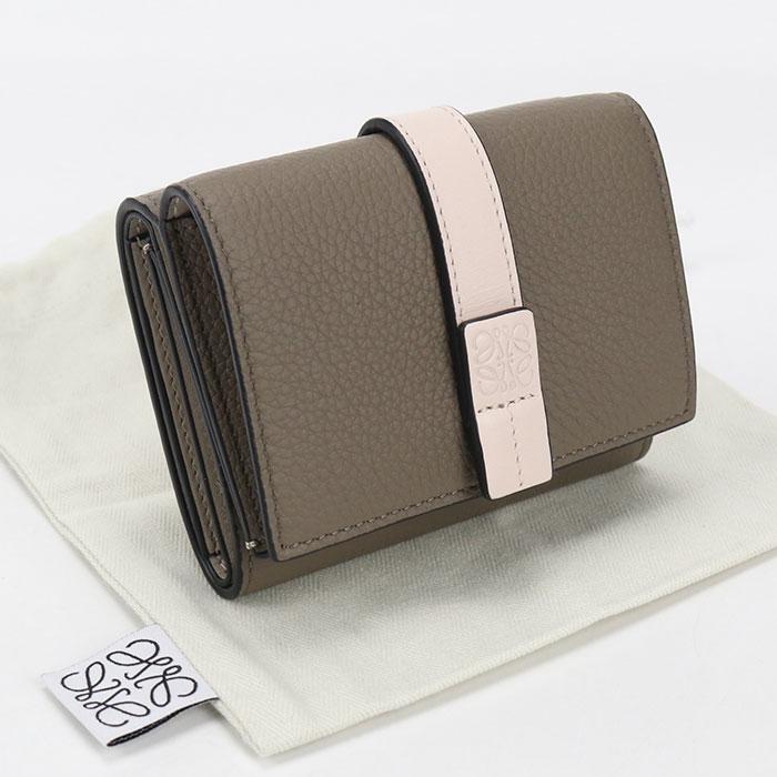 LOEWE（ロエベ） 中古・未使用 三折財布 トライフォールドウォレット