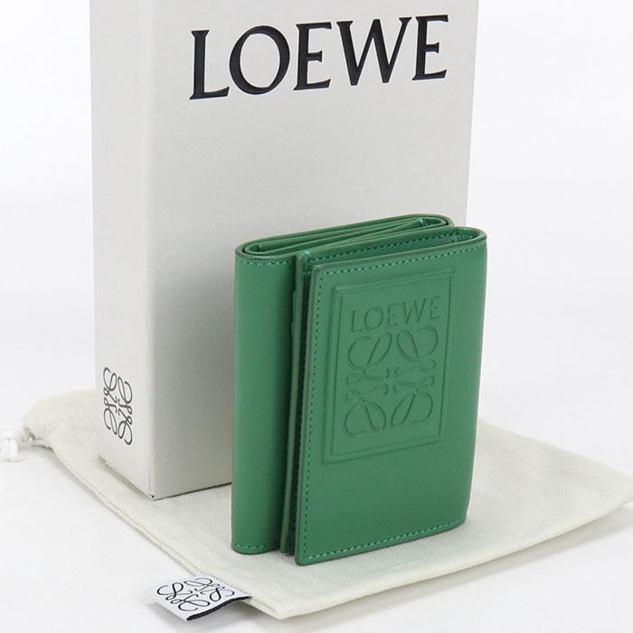 LOEWE（ロエベ） 中古美品 三つ折り財布 トライフォールドウォレット