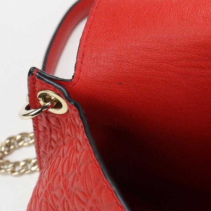 LOEWE（ロエベ） 中古良品 ショルダーバッグ チェーン アナグラム