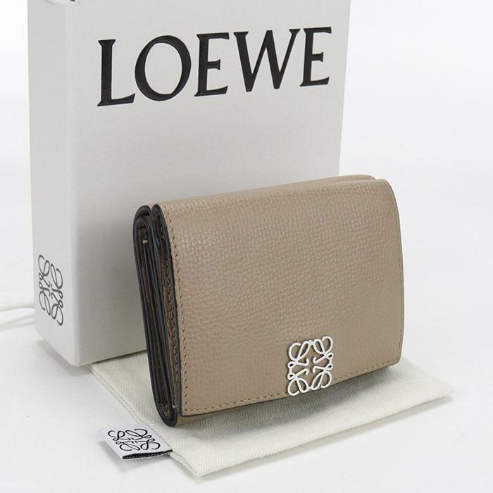 LOEWE（ロエベ） 中古良品 三つ折り財布 トライフォールド