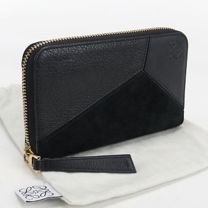 LOEWE（ロエベ） 中古良品 ラウンドファスナー財布 パズル