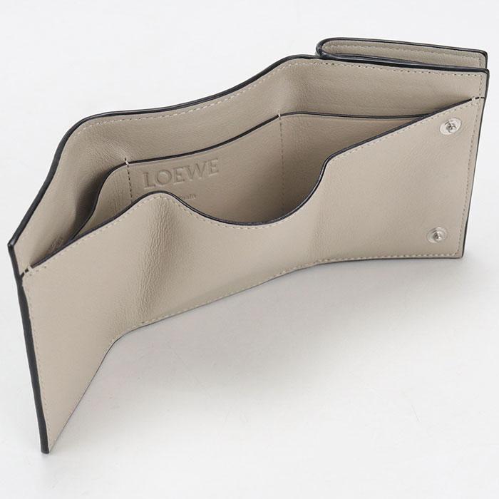 LOEWE（ロエベ） 中古・未使用 三つ折り財布 アナグラム レディース
