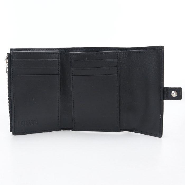 LOEWE（ロエベ） 中古良品 三つ折り財布 バーティカルウォレット