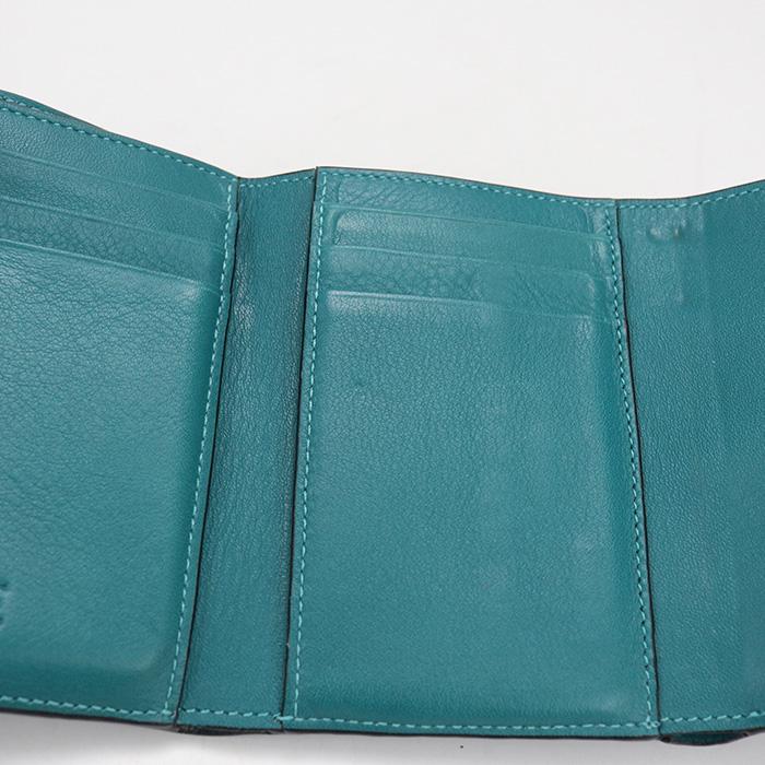 LOEWE（ロエベ） 中古良品 三つ折り財布 バーティカルウォレット