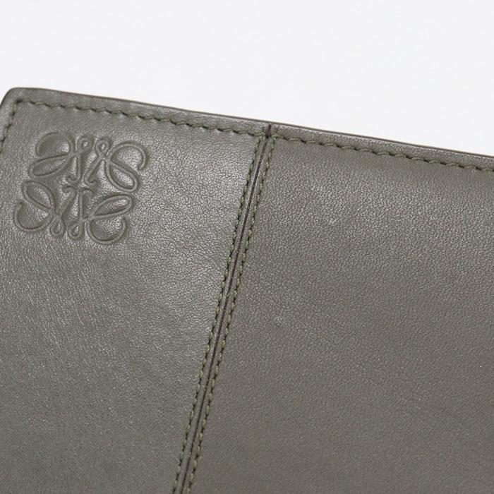 LOEWE（ロエベ） 中古良品 二つ折り財布 スリムコンパクトウォレット