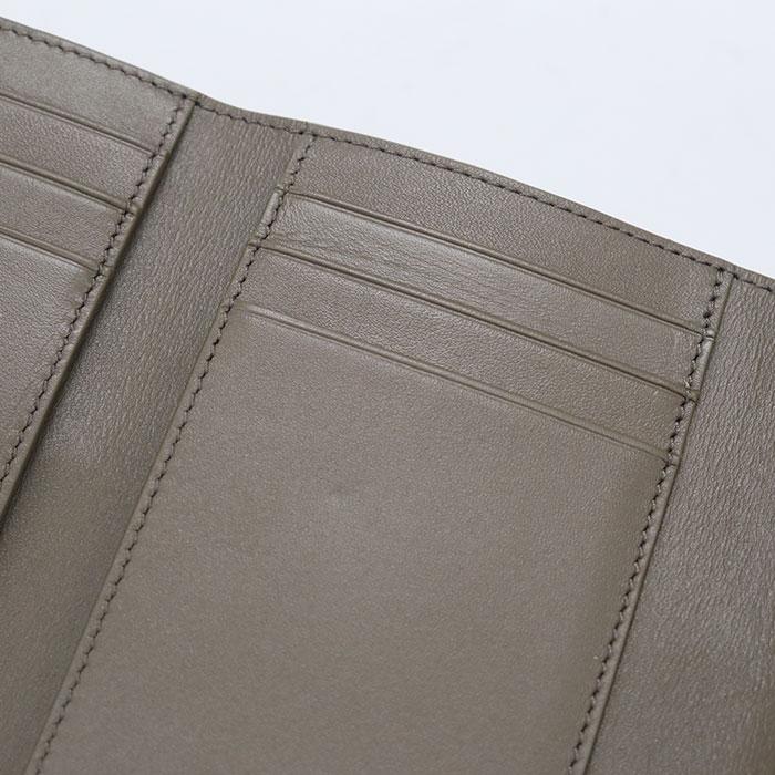 LOEWE（ロエベ） 中古美品 三つ折り財布 バーティカル ウォレット 
