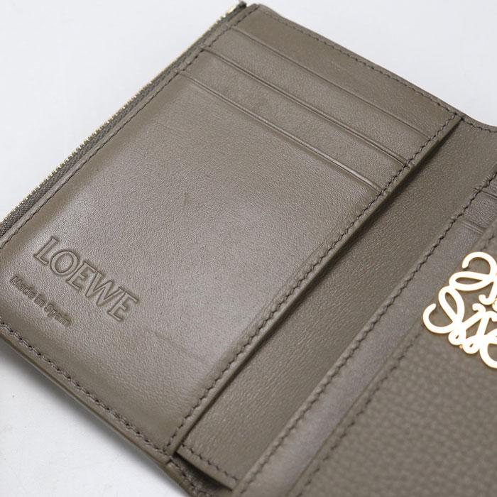 LOEWE（ロエベ） 中古美品 三つ折り財布 バーティカル ウォレット