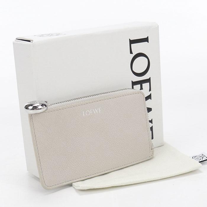 LOEWE（ロエベ） 中古良品 小銭入れ CANBZ40X03 ペブル コインカード 