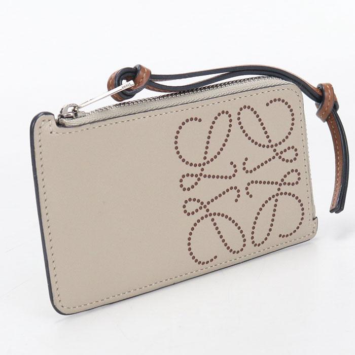 LOEWE（ロエベ） 中古良品 小銭入れ コインカードホルダー アナグラム 