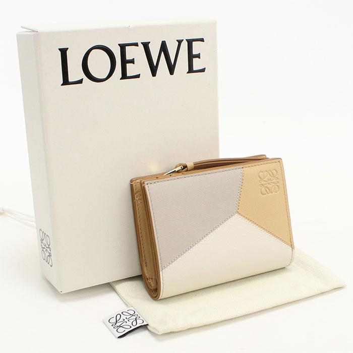 LOEWE（ロエベ） 中古・未使用 二つ折り財布 コンパクトウォレット 
