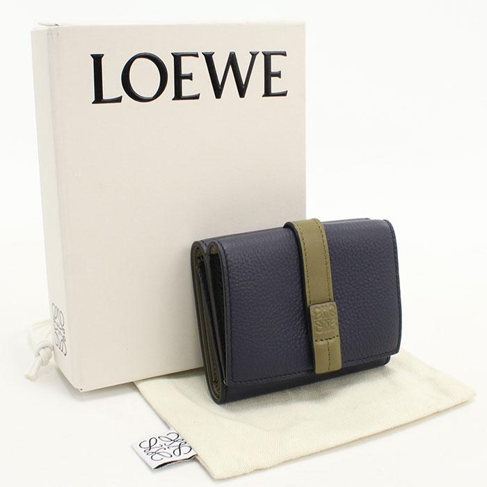 LOEWE（ロエベ） 中古・未使用 三つ折り財布 C660TR2X03 トライ 