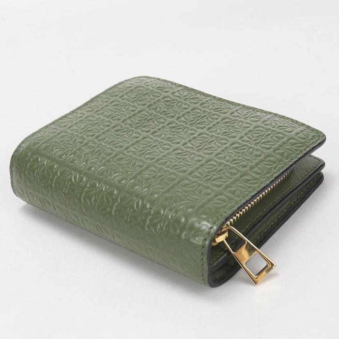 LOEWE（ロエベ） 中古良品 二つ折り財布 リピートアナグラム