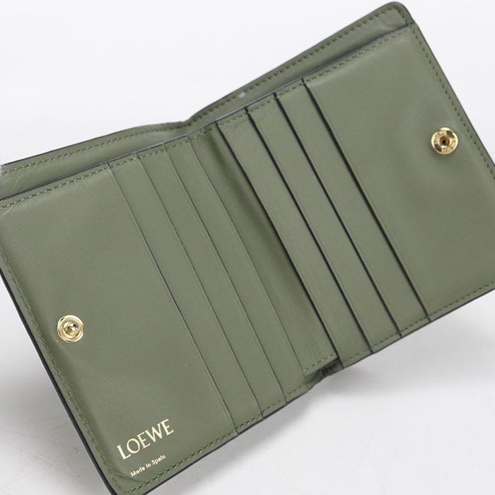 LOEWE（ロエベ） 中古良品 二つ折り財布 リピートアナグラム