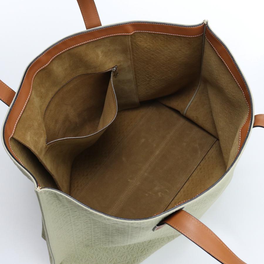 中古良品ロエベLOEWE アナグラム リピート トートバッグ キャンバス 中古良品ロエベLOEWE アナグラム リピート トートバッグ キャンバス