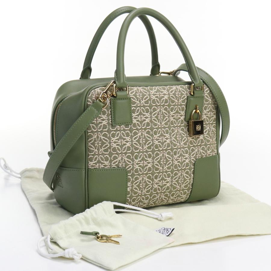 LOEWE 中古美品ロエベLOEWE アマソナ19 スクエア バッグ LOEWE 中古美品ロエベLOEWE アマソナ19 スクエア バッグ