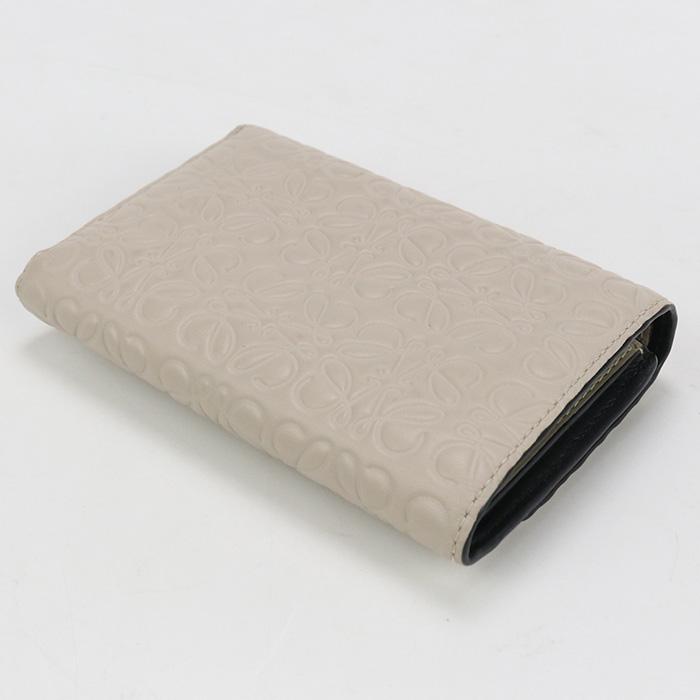 LOEWE ロエベ トライフォールド ウォレット ソフトグレインカーフ