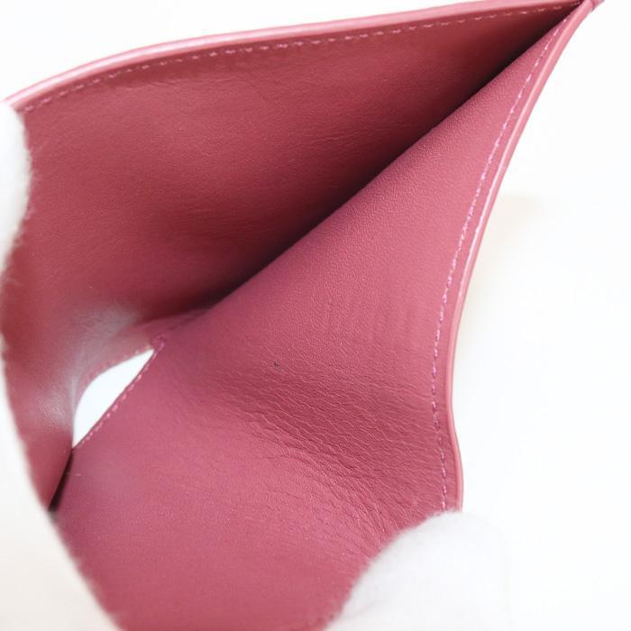 LOEWE 中古良品LOEWE アナグラム コンパクト フラップウォレット  