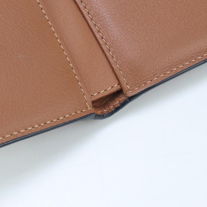 LOEWE 中古良品 ロエベ 三折財布 トライフォールド ウォレット LOEWE 中古良品 ロエベ 三折財布 トライフォールド ウォレット