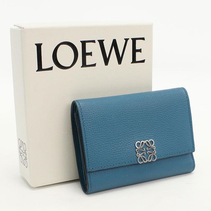 ロエベ 三つ折り財布 C821S33X01 【中古】 S-153425