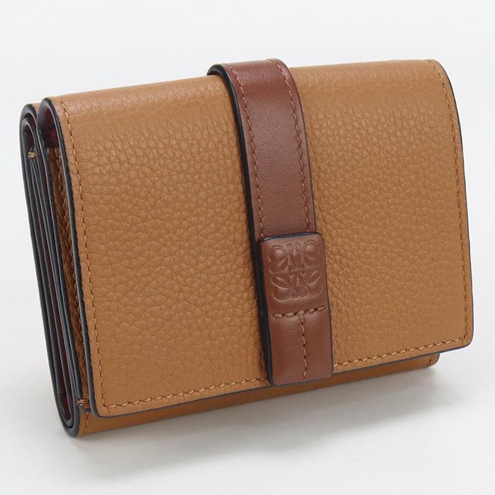 LOEWE 中古良品 ロエベ 三折財布 LO90959 トライフォールド ウォレット  