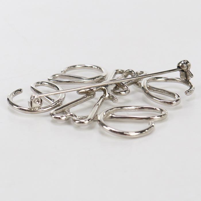 LOEWE 中古良品 ロエベ ブローチ 111.25.020 アナグラム レディース  