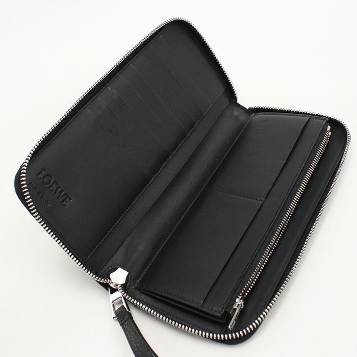 【美品】 4 LOEWE ロエベ ラウンドファスナー 財布 LOEWE ロエベ 財布 ラウンドファスナー長財布 ESSENTIAL ZIP