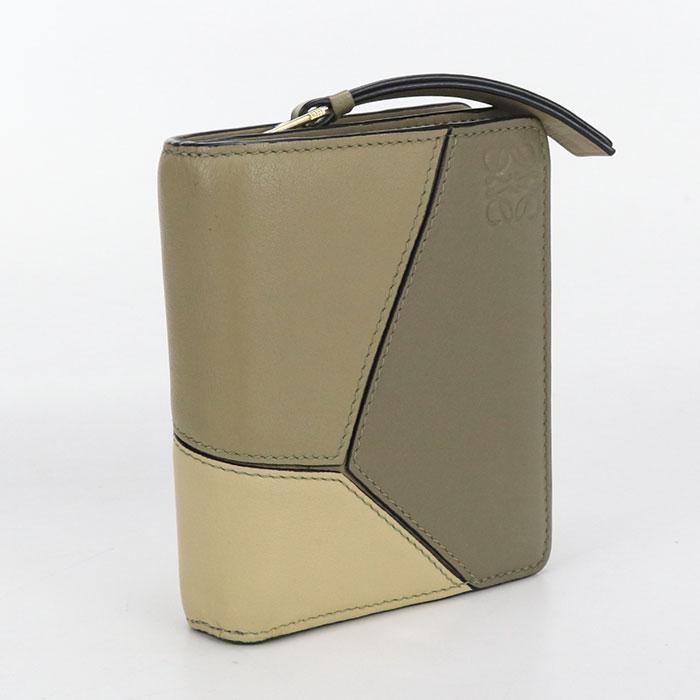 LOEWE（ロエベ） 中古良品 二折財布 C510Z41X01 コンパクト ジップ