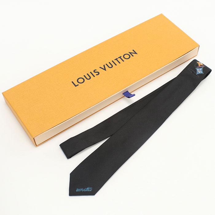 【中古・未使用】LOUIS VUITTON ルイヴィトン ネクタイ M78278 メンズ ブラック LOUIS VUITTON（ルイ・ヴィトン） 中古・未使用 ネクタイ M78278