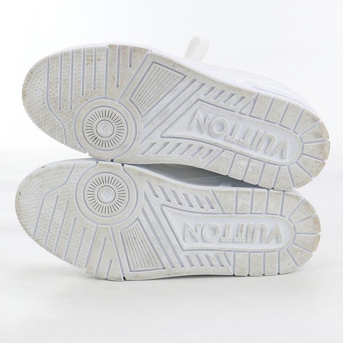 中古良品LOUIS VUITTON ルイヴィトン スニーカー LV トレイナー スニーカー レディース ホワイト LOUIS VUITTON（ルイ・ヴィトン） 中古良品 スニーカー LV トレイナー